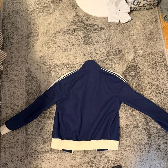 Celine Navy and Cream Bomber Jacket - Picture 4 of 7